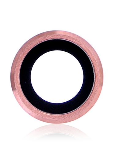 Back Camera Lens For iPhone 6 Plus / 6S Plus (Real Sapphire) (Premium) (Rose Gold) (10 Pack) – Image 4