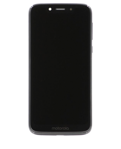 Écran LCD avec cadre pour Motorola Moto G7 Play (XT1952 / 2019) / T-Mobile Revvlry (Pièce d'origine constructeur) (Noir étoilé) – Image 2