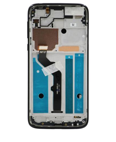 Écran LCD avec cadre pour Motorola Moto G7 Play (XT1952 / 2019) / T-Mobile Revvlry (Pièce d'origine constructeur) (Noir étoilé) – Image 3
