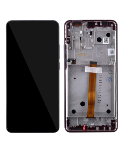 Écran LCD avec cadre pour Motorola One Hyper (XT2027 / 2020) (Pièce d'origine constructeur) (Couleur Orchidée Fraîche) – Image 2