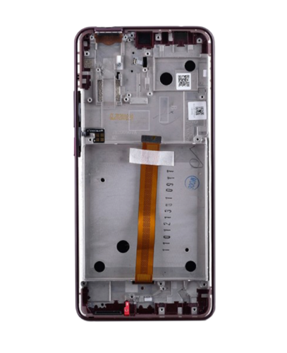 Écran LCD avec cadre pour Motorola One Hyper (XT2027 / 2020) (Pièce d'origine constructeur) (Couleur Orchidée Fraîche) – Image 3