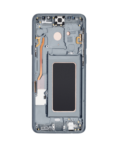 Bloc écran OLED avec cadre pour Samsung Galaxy S9 Plus (compatible qualité supérieure) (Titanium Gray) – Image 3