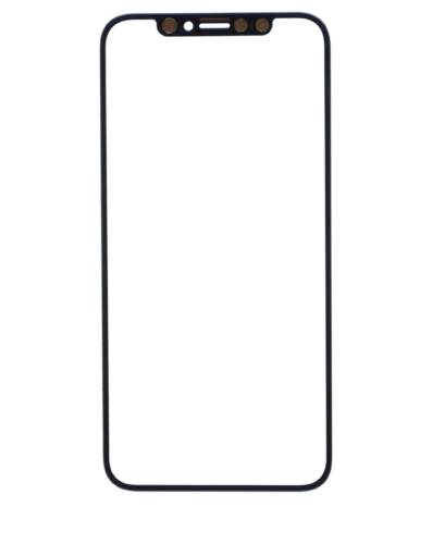 3 en 1 avec cadre Included (Short nappe vitre tactile (digitizer) + vitre avant + OCA pré-installé) pour iPhone X – Image 2
