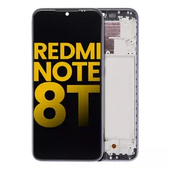 LCD Assembly With Frame For Xiaomi Redmi Note 8T (Aftermarket Plus) (Moonshadow Gray)