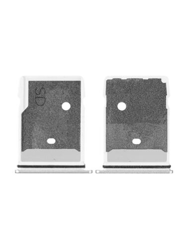 Tiroir pour carte SIM microSD pour HTC M10 (Argent) – Image 3