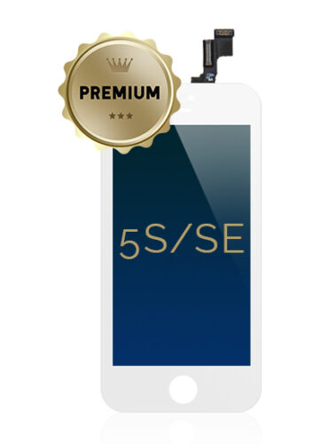 Écran LCD pour iPhone 5S / SE (2016) (Remis à neuf) (Blanc) – Image 3