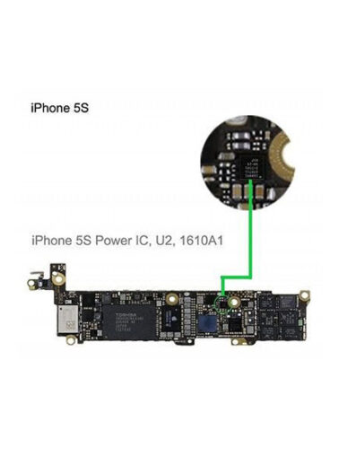 Tristar U2 Charging IC pour iPhone 5C / 5S / iPad Air / iPad Mini 2 / iPad Mini 3 (1610A1) (lot de 10) – Image 2