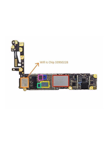 Circuit intégré WiFi / Bluetooth pour iPhone 6 / 6 Plus (U5201_RF : 339S0228 / 339S0231 / 339S0242 : 98 broches) – Image 5