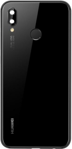 Rear cover (Original) - Black, Huawei P20 Lite