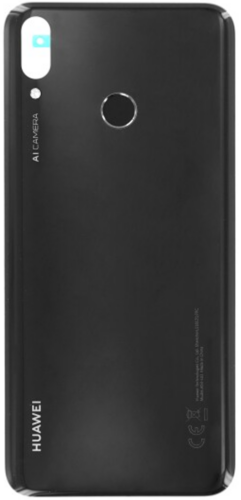 Rear cover (Original) - Midnight Black, Huawei Y9 (2019)