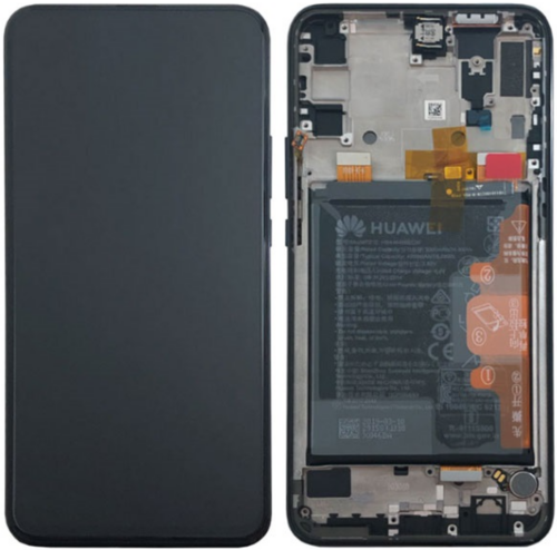 Display incl. battery (Original) - Black, Huawei P Smart Z
