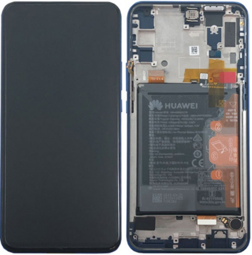 Display incl. battery (Original) - Blue, Huawei P Smart Z