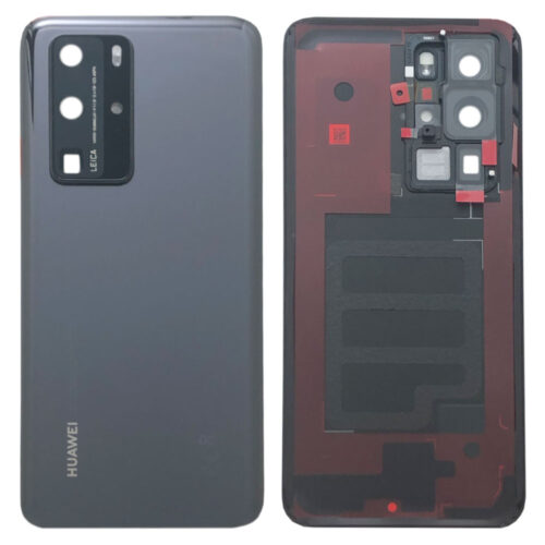 Rear cover (Original) - Black, Huawei P40 Pro