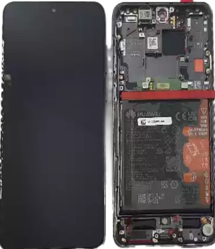 Écran incl. batterie (d'origine) - noir, Huawei Mate 50
