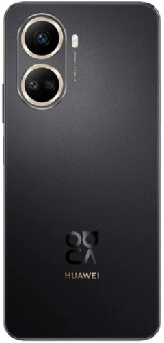 Rear cover (Original) - Black, Huawei Nova 10 SE