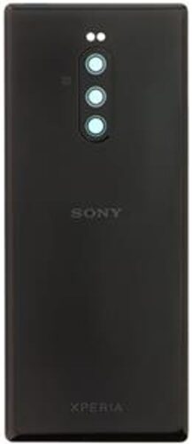 Back cover (Original) - Black, Sony Xperia 1
