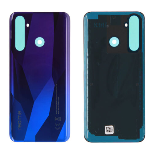 Rear cover (Original) - Blue, Realme 5 Pro