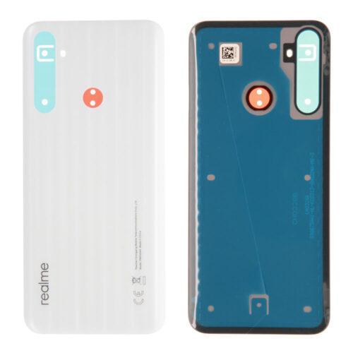 Rear cover (Original) - White, Realme 6i