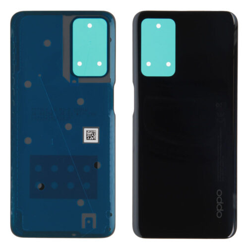 Rear cover (Original) - Black, Oppo A16s / A16 / A54s