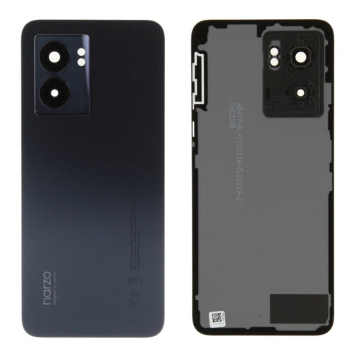 Rear cover (Original) - Black, Realme Narzo 50 (5G)