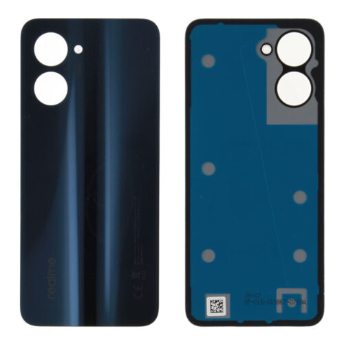 Rear cover (Original) - Black, Realme C33