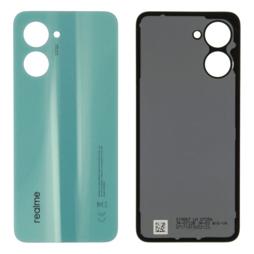 Rear cover (Original) - Blue, Realme C33