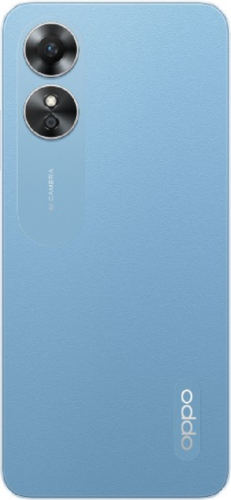Rear cover (Original) - Blue, Oppo A17