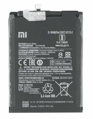 Battery (Original), Xiaomi Redmi Note 9T