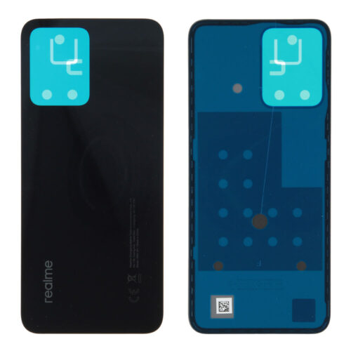 Rear cover (Original) - Black, Realme C35