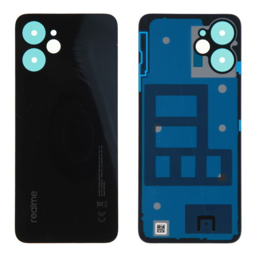 Rear cover (Original) - Black, Realme 9i (5G)