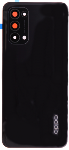 Cache arrière (d'origine) - noir, Oppo Find X3 Lite / Reno 5