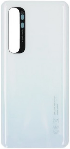 Cache arrière (d'origine) - blanc, Xiaomi Mi Note 10 Lite