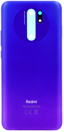Rear cover incl. small parts (Original) - Blue, Redmi 9