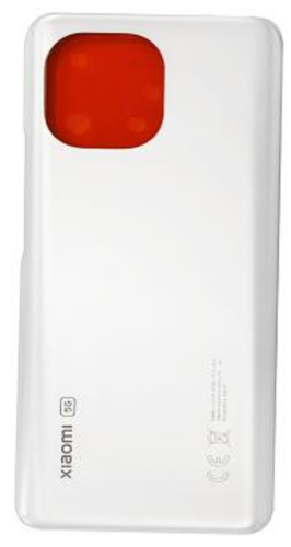 Rear cover (Original) - White, Xiaomi Mi 11