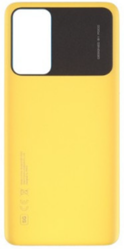 Rear cover (Original) - Yellow, Xiaomi Poco M4 Pro (5G)