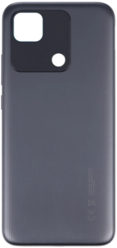 Rear cover (Original) - Charcoal Black, Redmi 10A