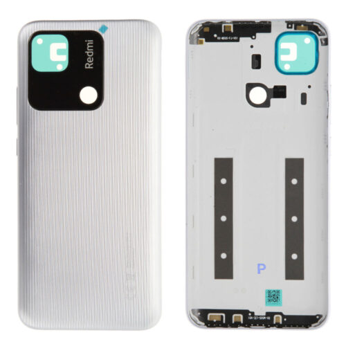 Rear cover (Original) - Silver, Redmi 10A