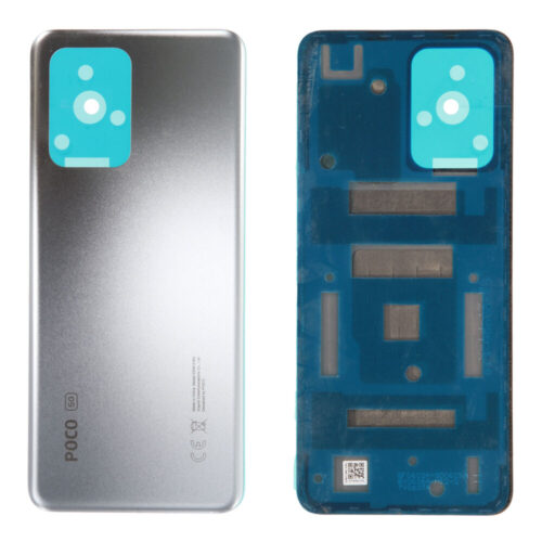 Rear cover (Original) - Silver, Xiaomi Poco X4 GT