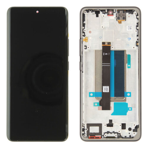 Display incl. frame (Original) - Black, Xiaomi Redmi Note 13 Pro+ 5G