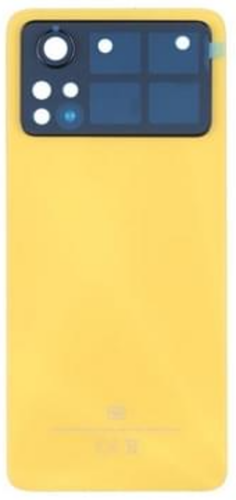 Cache arrière (d'origine) - jaune, Poco X4 Pro (5G)
