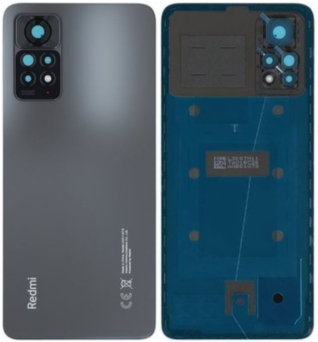 Rear cover (Original) - Black, Redmi Note 11 Pro
