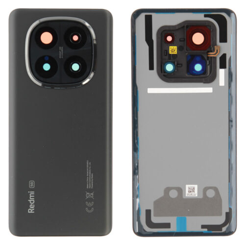 Rear cover (Original) - Black, Xiaomi Redmi Note 14 Pro+ 5G