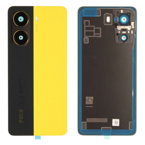 Rear cover (Original) - Yellow, Xiaomi Poco X7 Pro