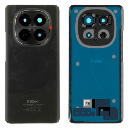 Rear cover (Original) - Black, Xiaomi Redmi Note 15