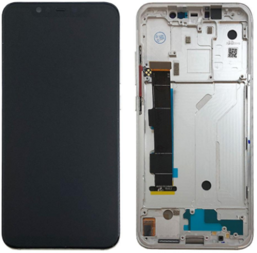 LCD Touchscreen - Silver, Xiaomi Mi 8