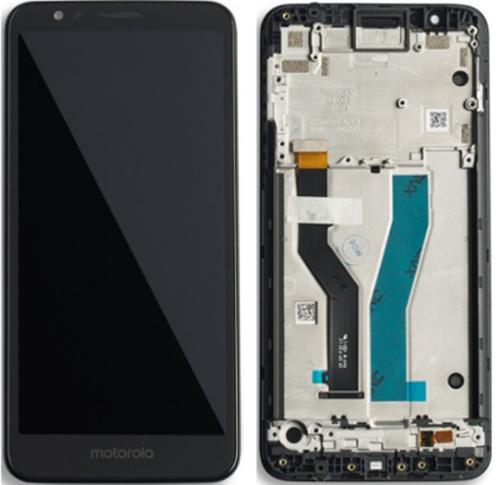 Display (Original) - Navy, Motorola Moto E6