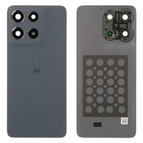 Rear cover (Original) - Black, Motorola Moto G56