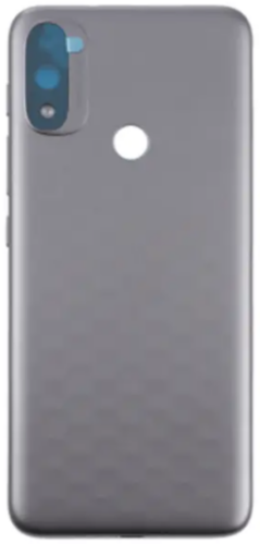 Rear cover (Original) - Black, Motorola Moto E20