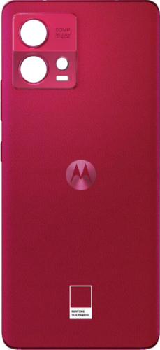 Rear cover (Original) - Red, Motorola Edge 30 Fusion
