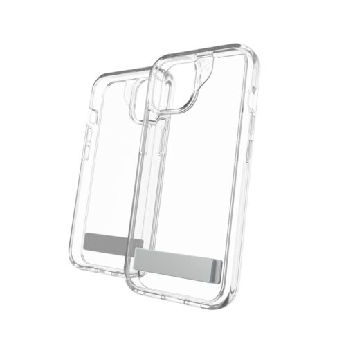 Crystal Palace With Kickstand - Clear, iPhone 15/14/13/17e/16e